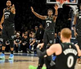 官网赛事新闻-大比分2-1！森林狼连伤迪文琴佐+华子 替补奇兵狂轰43分率队取胜